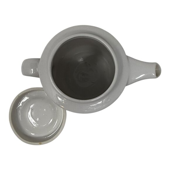 Toscany Meredith Fine China Teapot With Lid Yellow Flower Green Leaf Tea Pot - Picture 5 of 8